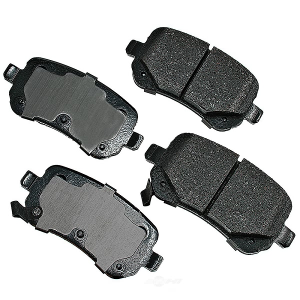 Akebono Pro-ACT™ Ultra-Premium Ceramic Rear Disc Brake Pads ACT1326