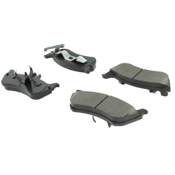 Centric Posi Quiet™ Extended Wear Semi-Metallic Rear Disc Brake Pads 106.08750