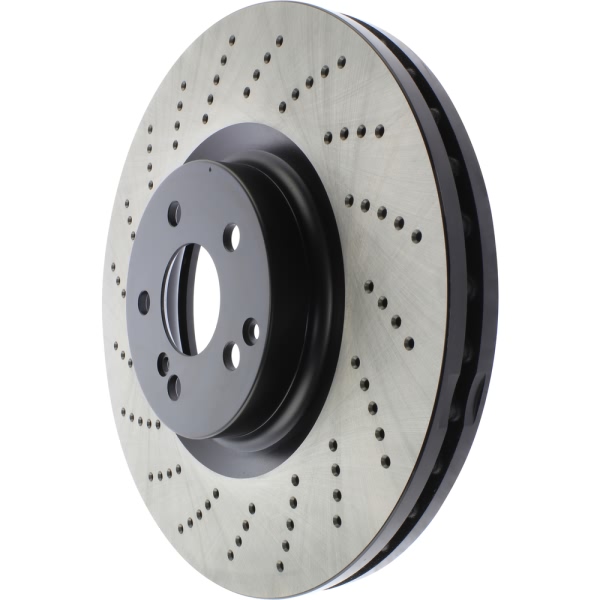 Centric SportStop Drilled 1-Piece Front Brake Rotor 128.35118