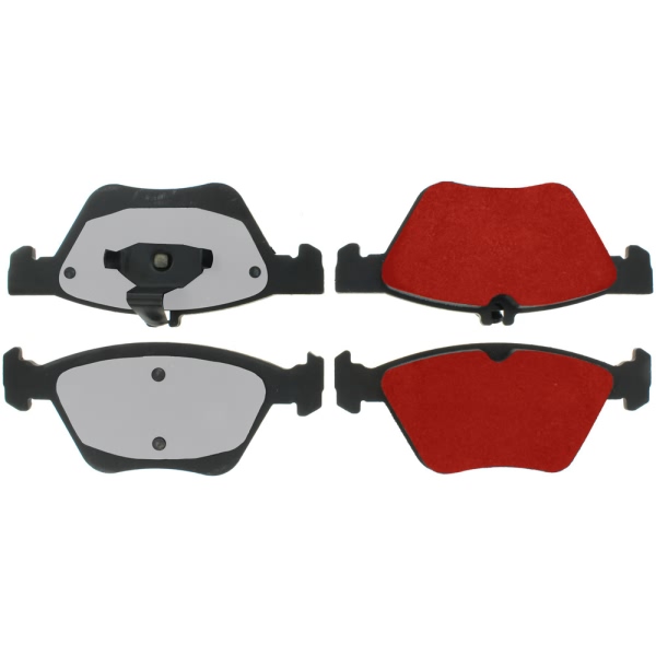 Centric Posi Quiet Pro™ Semi-Metallic Front Disc Brake Pads 500.08531