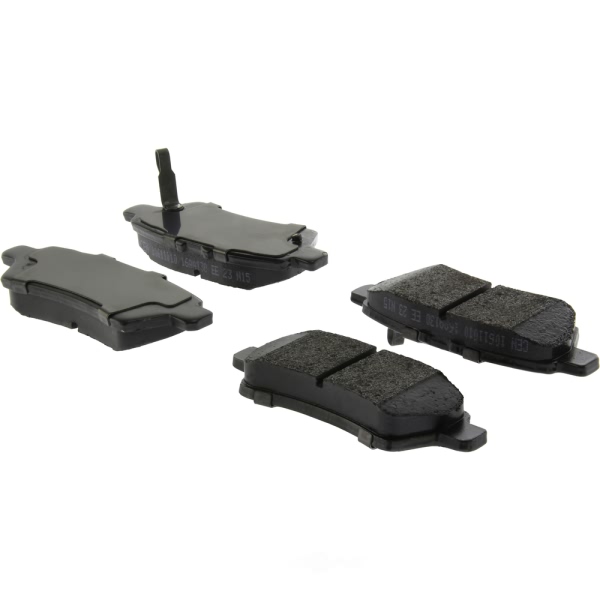 Centric Posi Quiet™ Extended Wear Semi-Metallic Rear Disc Brake Pads 106.11010