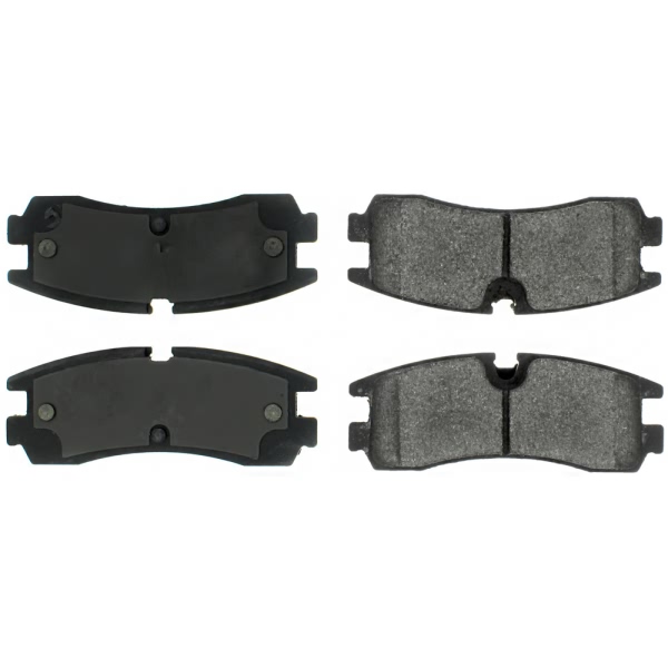 Centric Posi Quiet™ Semi-Metallic Rear Disc Brake Pads 104.07540