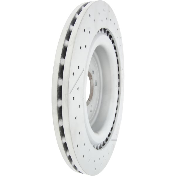 Centric SportStop Drilled and Slotted 1-Piece Rear Brake Rotor 127.35129