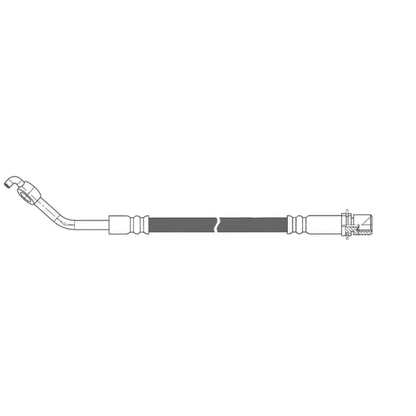 Centric Brake Hose 150.44158