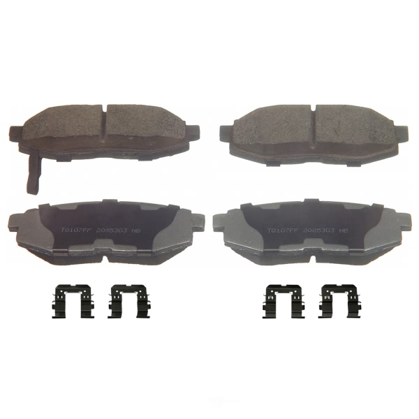 Wagner Thermoquiet Ceramic Rear Disc Brake Pads QC1124