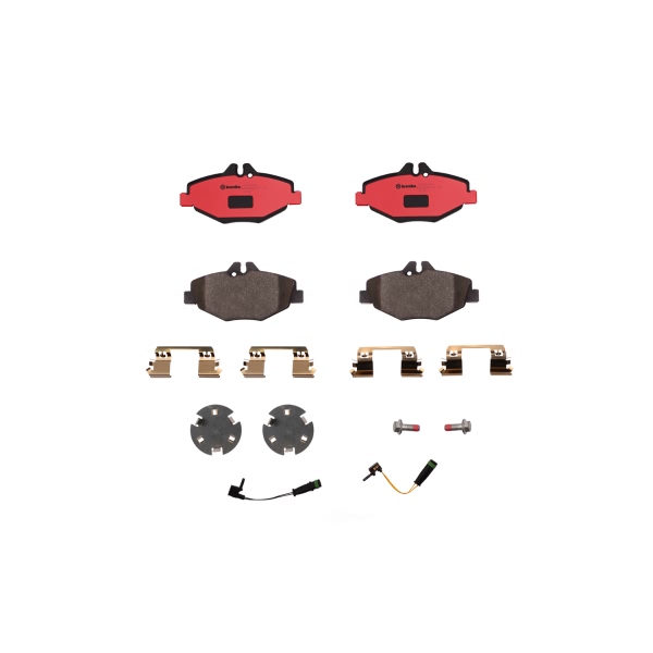 brembo Premium Ceramic Front Disc Brake Pads P50049N