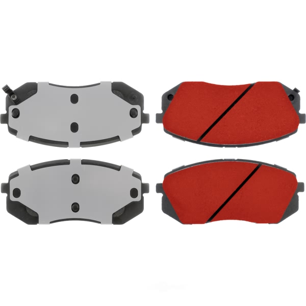 Centric Posi Quiet Pro™ Ceramic Front Disc Brake Pads 500.12950