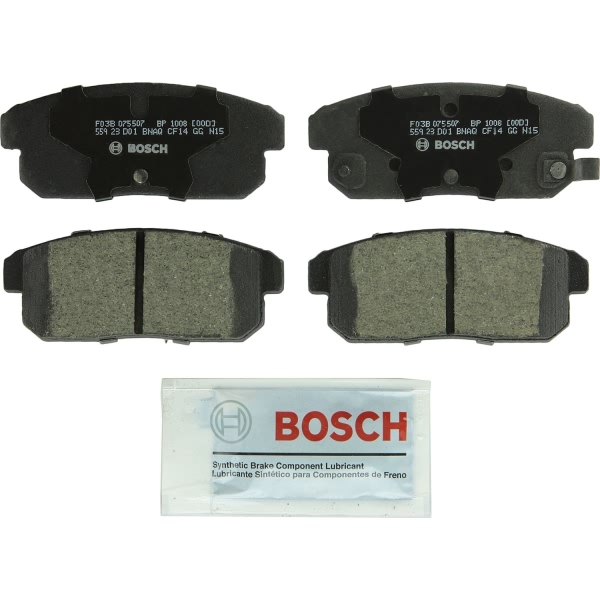 Bosch QuietCast™ Premium Organic Rear Disc Brake Pads BP1008