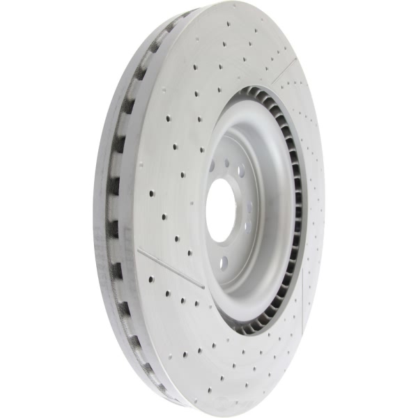 Centric SportStop Drilled and Slotted 1-Piece Front Brake Rotor 127.35130