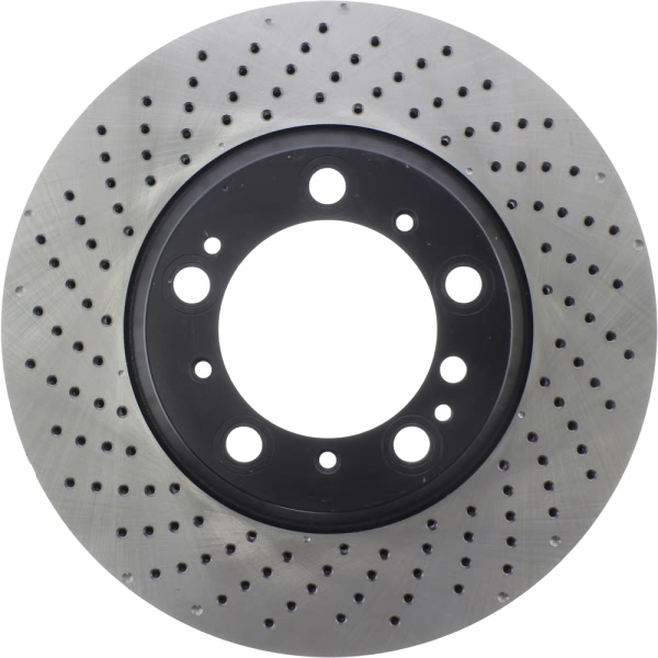 Centric SportStop Drilled 1-Piece Rear Driver Side Brake Rotor 128.37086