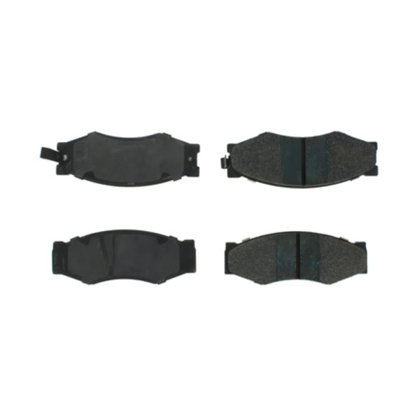 Centric Posi Quiet™ Extended Wear Semi-Metallic Front Disc Brake Pads 106.02660