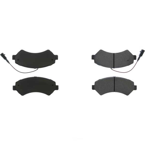 Centric Posi Quiet™ Semi-Metallic Front Disc Brake Pads 104.15401