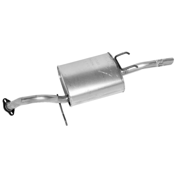 Walker Quiet Flow Stainless Steel Oval Aluminized Exhaust Muffler And Pipe Assembly 53043