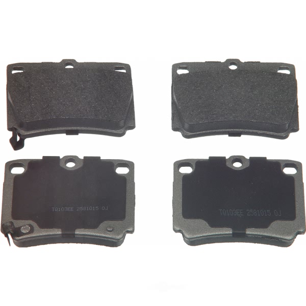 Wagner Thermoquiet Semi Metallic Rear Disc Brake Pads MX733