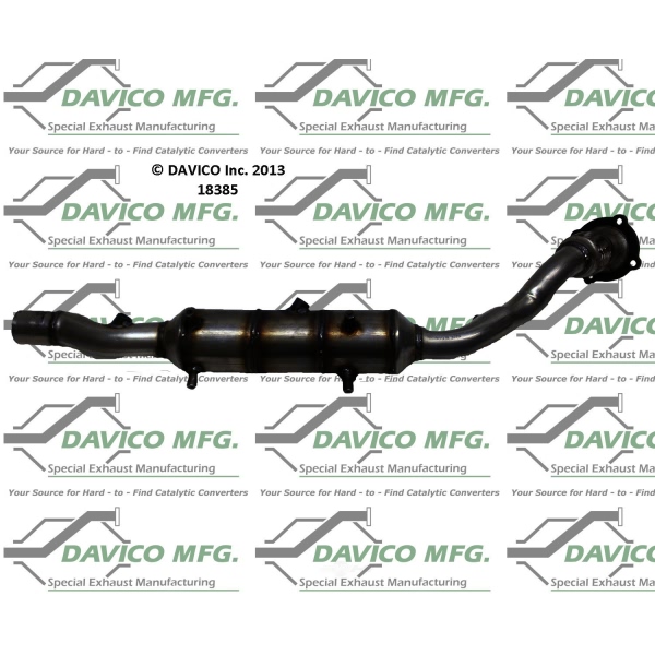 Davico Direct Fit Catalytic Converter and Pipe Assembly 18385