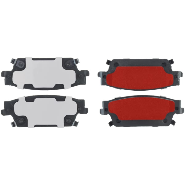 Centric Posi Quiet Pro™ Semi-Metallic Rear Disc Brake Pads 500.10200