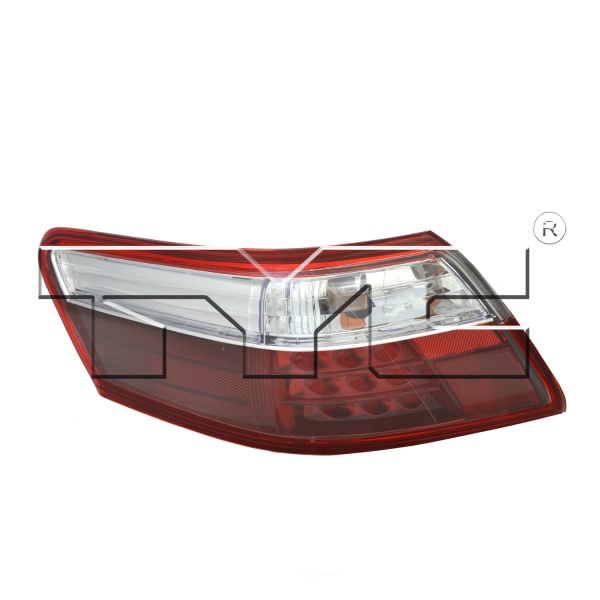 TYC Driver Side Outer Replacement Tail Light 11-6558-00