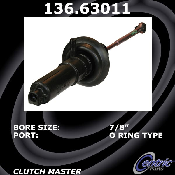 Centric Premium Clutch Master Cylinder 136.63011