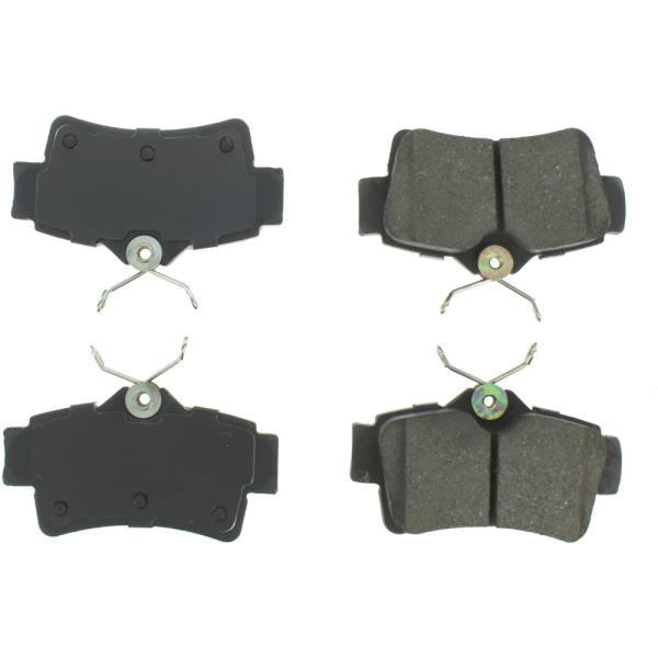 Centric Posi Quiet™ Extended Wear Semi-Metallic Rear Disc Brake Pads 106.06270