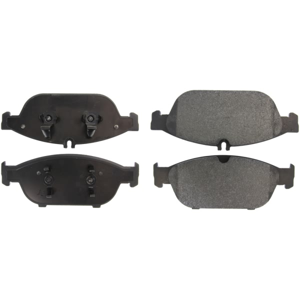 Centric Posi Quiet™ Semi-Metallic Front Disc Brake Pads 104.16520