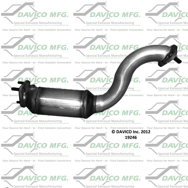 Davico Direct Fit Catalytic Converter and Pipe Assembly 19246