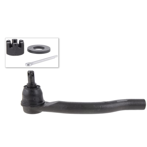Centric Premium™ Front Driver Side Outer Steering Tie Rod End 612.40048