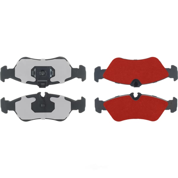 Centric Posi Quiet Pro™ Semi-Metallic Rear Disc Brake Pads 500.12290