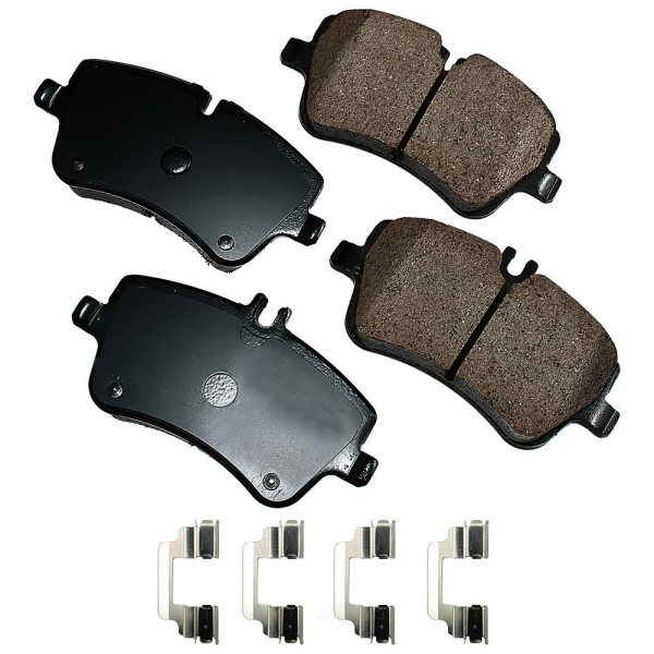 Akebono EURO™ Ultra-Premium Ceramic Front Disc Brake Pads EUR872A