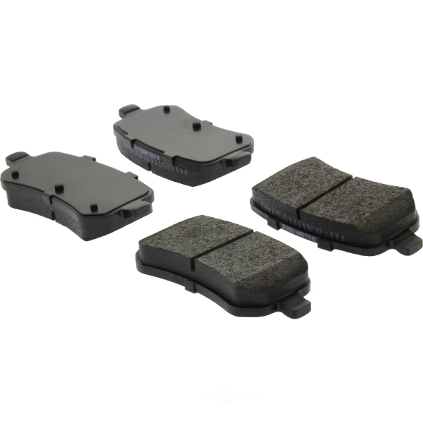 Centric Posi Quiet™ Extended Wear Semi-Metallic Rear Disc Brake Pads 106.10210