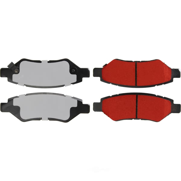 Centric Pq Pro Disc Brake Pads With Hardware 500.13370