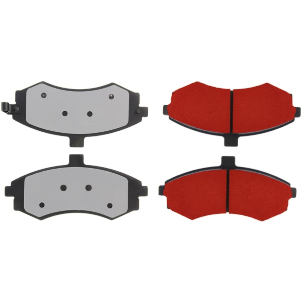 Centric Posi Quiet Pro™ Ceramic Front Disc Brake Pads 500.09410