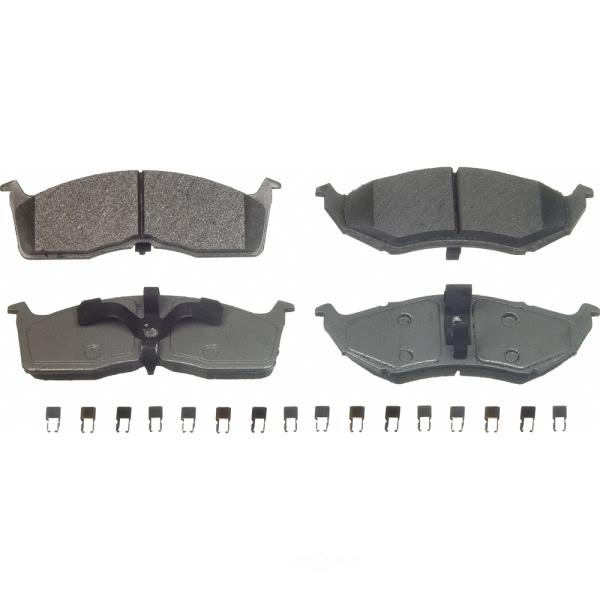 Wagner ThermoQuiet Semi-Metallic Disc Brake Pad Set MX642