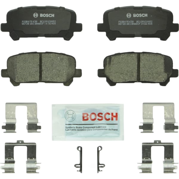 Bosch QuietCast™ Premium Ceramic Rear Disc Brake Pads BC1281