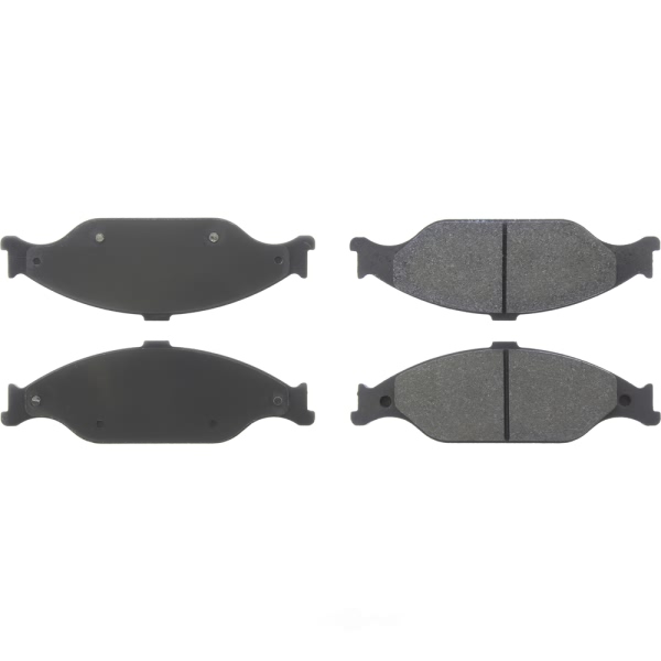 Centric Posi Quiet™ Semi-Metallic Brake Pads With Hardware 104.08040