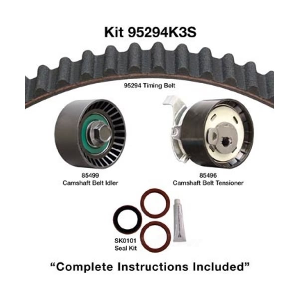 Dayco Timing Belt Kit 95294K3S