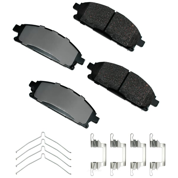 Akebono Performance™ Ultra-Premium Ceramic Front Brake Pads ASP691B