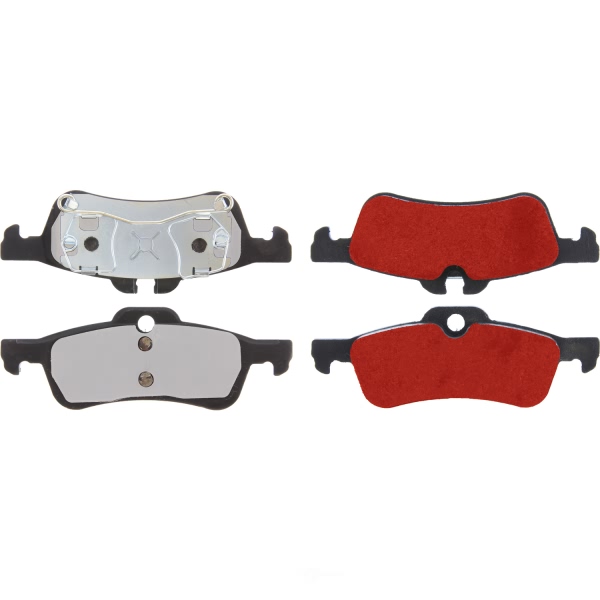 Centric Posi Quiet Pro™ Semi-Metallic Rear Disc Brake Pads 500.10600