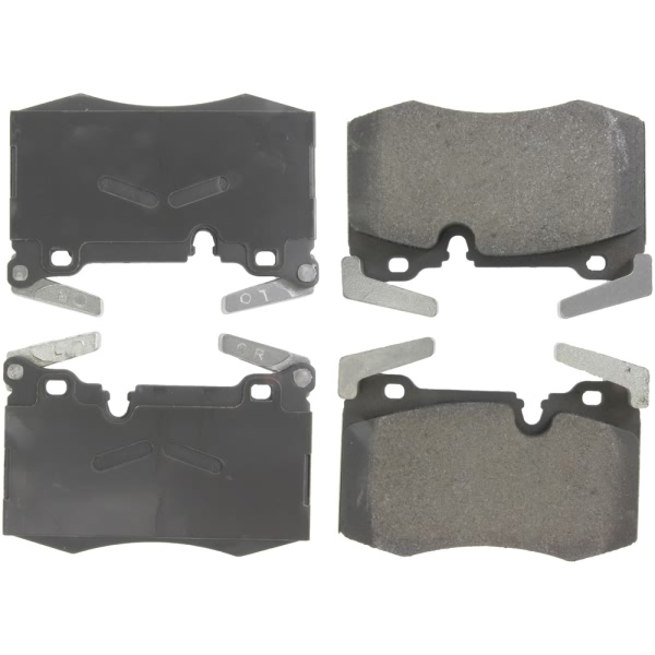 Centric Posi Quiet™ Semi-Metallic Front Disc Brake Pads 104.14030