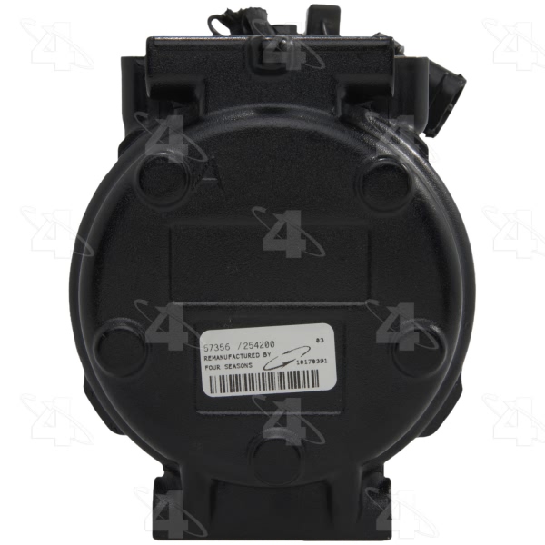 Four Seasons Remanufactured A C Compressor With Clutch 57356