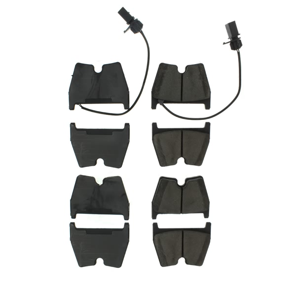 Centric Posi Quiet™ Ceramic Brake Pads With Shims And Hardware 105.10290