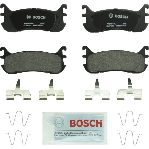 Bosch QuietCast™ Premium Organic Rear Disc Brake Pads BP663