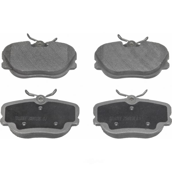 Wagner ThermoQuiet Semi-Metallic Disc Brake Pad Set MX493A