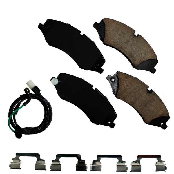 Akebono EURO™ Ultra-Premium Ceramic Front Disc Brake Pads EUR1479