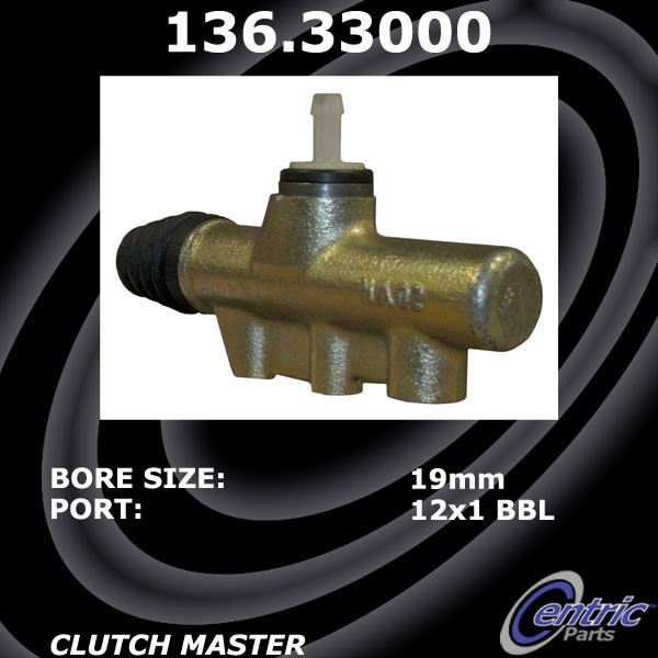 Centric Premium Clutch Master Cylinder 136.33000