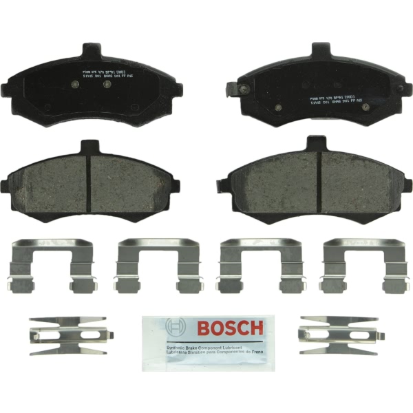 Bosch QuietCast™ Premium Organic Front Disc Brake Pads BP941