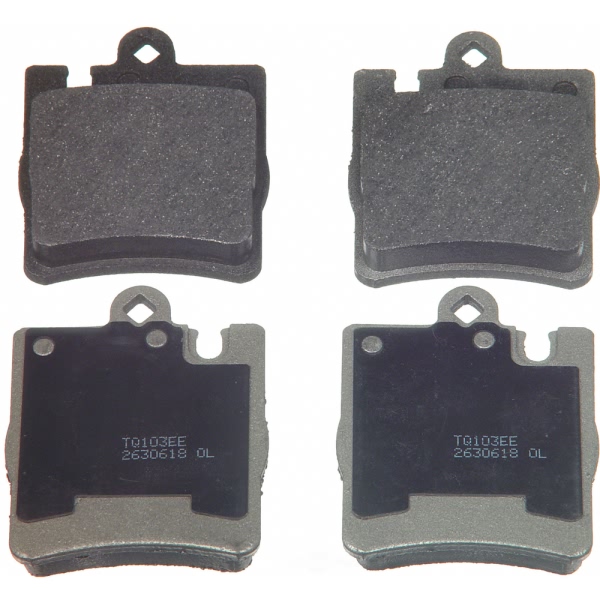 Wagner Thermoquiet Semi Metallic Rear Disc Brake Pads MX876