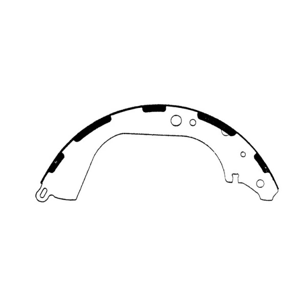 Centric Premium Rear Drum Brake Shoes 111.06310