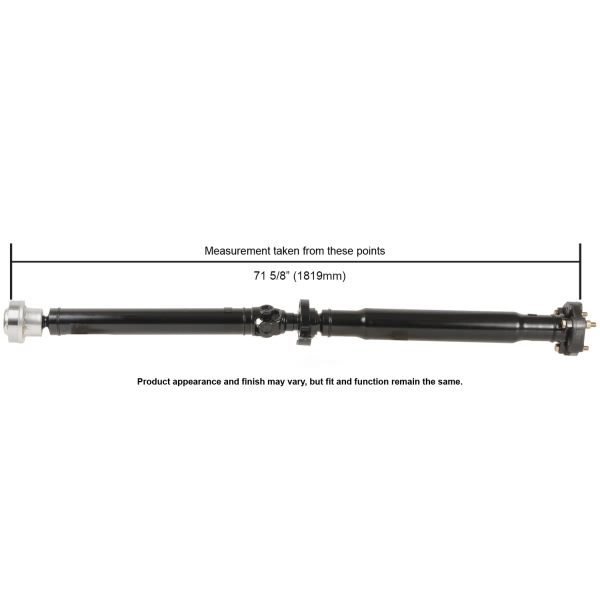 Cardone Reman Remanufactured Driveshaft/ Prop Shaft 65-7018