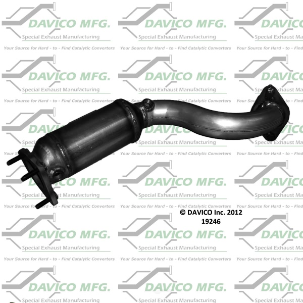 Davico Direct Fit Catalytic Converter and Pipe Assembly 19246