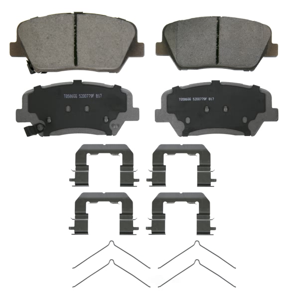 Wagner Thermoquiet Ceramic Front Disc Brake Pads QC1815